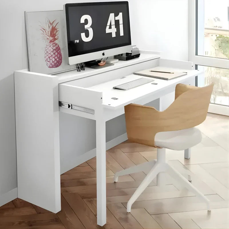 Bureau Extensible - Blanc