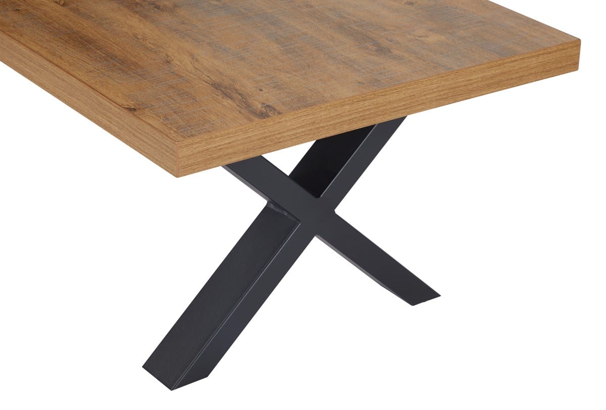 Table à Manger Miami – Décor Denver Oak (L200 cm)