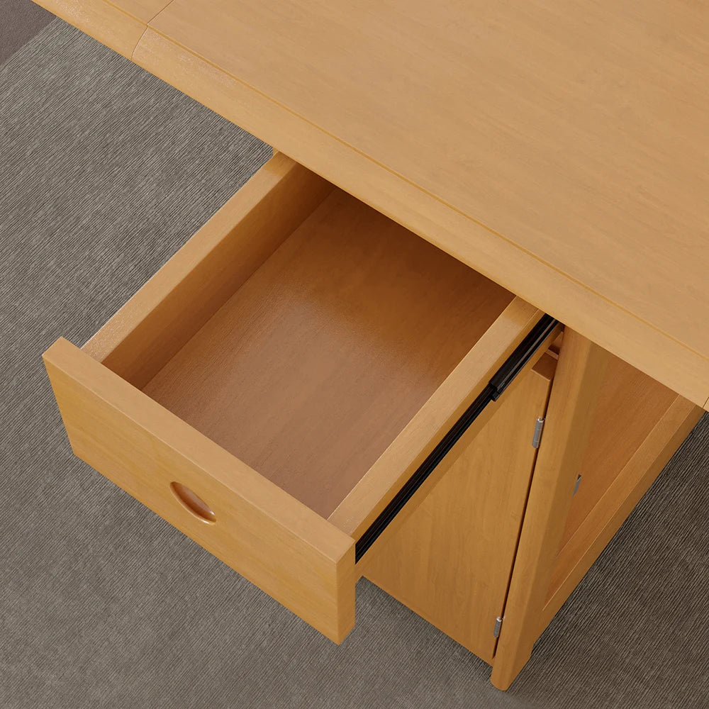 Ensemble de Table à Manger Pliante - Moderne en Bois Massif