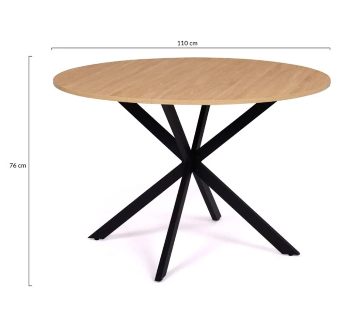 Table à Manger Ronde - 4-6 Personnes