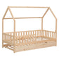 Lit Cabane Gigogne pour Enfant