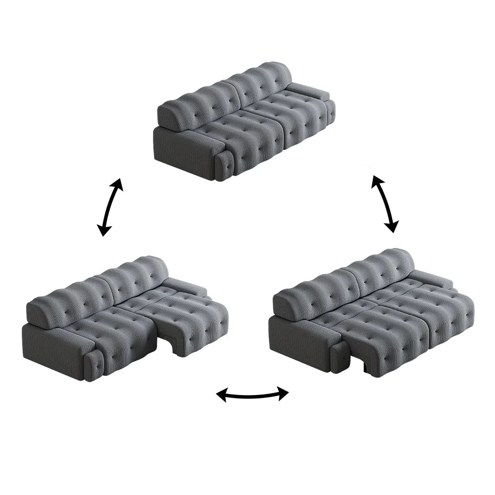 Canapé Modulaire 5 Places - 2570 mm