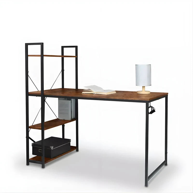 Bureau Design Industriel - Bibliothèque Ouverte 120x62cm