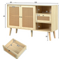 Commode Buffet Bahut Avec 3 Portes Coulissantes